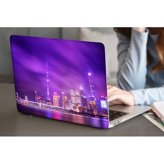 KSK KAISHEK Compatible with MacBook Pro 16 inchs Case 2019 - 2020 Rel. Model A2141, Plastic Hard Shell Case Cover + Black Keyboard Cover, Purple series 0090