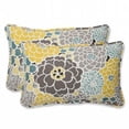 thumbnail image 1 of Pillow Perfect 534862 Full Bloom Coussin Rectangulaire (Lot de 2), 1 of 4