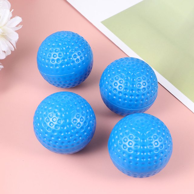 RENACLIPY 22Pcs Indoor Practice Balls Blue PP for Beginners and Avid Golfers