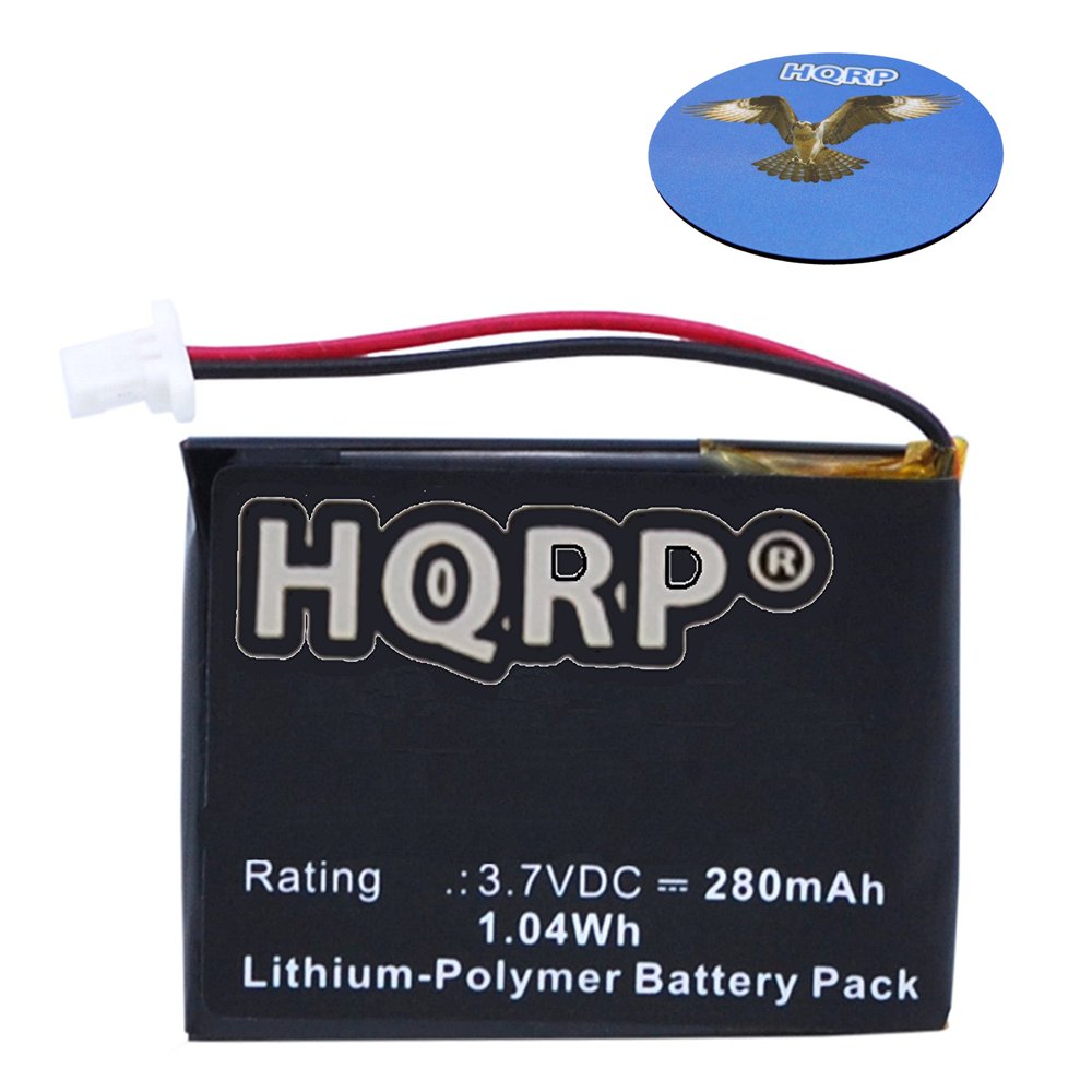 HQRP Battery for GolfBuddy YK372731 fits Golf Buddy Voice VS4 GPS Range