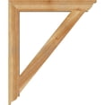 thumbnail image 3 of Ekena Millwork 4"W x 32"D x 38"H Traditional Traditional Rough Sawn Bracket, Western Red Cedar, 3 of 4