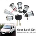 thumbnail image 2 of 6Pcs Ignition Lock Set with 2 Keys for Ford Transit Mk5 1994-2000, 2 of 5