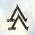 thumbnail image 1 of SHOWERORO 2Pcs Support Hinge Iron Coffee Smooth Movement Easy to Install Desk Hinges for Wood, 1 of 8