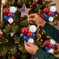 thumbnail image 7 of SHENGXINY Christmas Balls, 24 Pack Velvet Flocked Plastic Christmas Tree Ornaments for Tree Indoor Party Christmas Decorations, 7 of 7