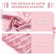 thumbnail image 2 of Head Scarf for Women Like Silk Scarf Hair Scarf Printed Square Scarf Bandanas for Women 27 Inches, 2 of 5