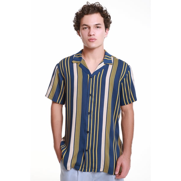 LOB Hombre Camisa Manga Corta LOB Juvenil, Moda