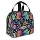 thumbnail image 2 of Easygdp Colorful Animals Bolsa Térmica Premium - Tela Oxford Impermeable, Gran Capacidad, Bolsillo Frontal, Unisex para Trabajo, Escuela, Actividades al Aire Libre y Picnics, 2 of 8