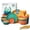 Multicolor, variant on Homienly 40-Piece Unbreakable Wheat Straw Dinnerwave Sets Plates and Bowls Sets for Kitchen, RV, Dorm, Lightweight Camping Dishes Set, Service for 8, Microwave and Dishwasher Safe Dish Sets (Multi)