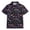 J304 Black, variant on Angala Child Tops Summer Short Sleeve Shirts Button Down Lapel Neck Graphic Print Comfortable Fashion Dailywear Toddler Boys Tops Size 3-4 Years Black