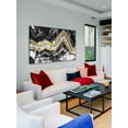 thumbnail image 2 of Marmont Hill "Gold Bands" Painting Print on Wrapped Canvas, 2 of 4