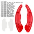 thumbnail image 2 of Steering Wheel Paddle Shifter Extensions For Honda CR-V Accord 2013-2022 Red, 2 of 13