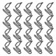 thumbnail image 1 of CRILSTYLEO 20Ud Accesorios De Fijación Para Panel De Puerta Interior Vehículo Negro, 1 of 8