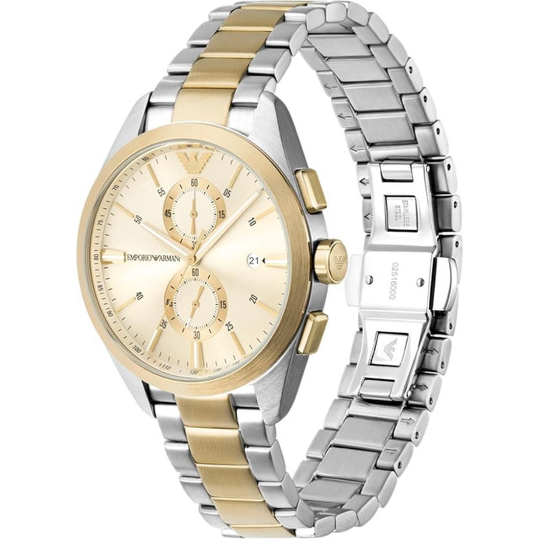 Emporio Armani Women\'s Gold Tone Stainless Steel Hand Wrist Watch NWT AR1907 612SIFB5nVL._AC_UY350_.jpg main image 4
