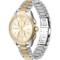 Emporio Armani Claudio Men's Beige Dial Quartz Watch AR11605