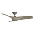 thumbnail image 4 of Zephyr 62" Graphite/Weathered Wood Dimmable LED Smart Ceiling Fan with Remote Control, 4 of 11
