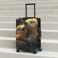 thumbnail image 6 of Fuzoiu Adorable Otter Pair Hug Print Suitcase Cover,Washable Luggage Covers for Suitcase,Elastic Luggage Protector Cover,Scratch Resistant Travel Suitcase Covers-X-Large, 6 of 7