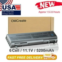 E6400 Battery For Dell Latitude E6400 E6410 E6500 E6510 PT434 W1193 4M529 Laptop