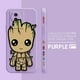 thumbnail image 3 of Case For VIVO IQOO 5 7 8 9 10 11 Pro 5G Z6 Z7 NEO3 5 5S 6 7 Colour Simple Liquid Silicone Case Cartoon Marvel Baby Groot, 3 of 5