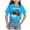 Sky Blue, variant on NOLDARES Girls Shirts Short Sleeve Shirt for Girls Soft Cotton Tees Kids Tshirts Clothes Summer Tops T-Shirt(Yellow,11-12 Years)