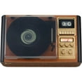 Jensen JTA385 3Speed BeltDrive Turntable with Pitch Control