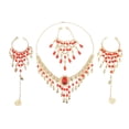 thumbnail image 2 of Conjunto de joyería de danza del vientre, colr de oro, , cadena Tribal Colr + Cadena de cabeza + Colcomx Joyas gitanas de danza del vientre, 2 of 6