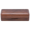 thumbnail image 2 of Estuche de madera maciza para boquillas, almacenamiento portátil para accesorios de instrumentos musicales de saxofón, nogal negro, 2 of 14