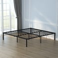 thumbnail image 2 of Yoneston 18" High Storage King Size Metal Platform Bed Frame No Box Spring, 2 of 8
