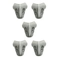 thumbnail image 3 of relayinert Constructed With ABS Plastic Motorcycle Windscreen Offers Long-lasting gray 5Set, 3 of 6