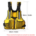 thumbnail image 2 of Txlixc Chaleco salvavidas ajustable para adultos Txlixc moda, 2 of 7