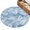 Blue, variant on 3ft Round Rug Beige Leaves Area Rugs for Living Room Bedroom Washable Non Slip Circle Rug Summer Botanical Modern Zen Vintage Minimalist Indoor Floor Carpet for Kitchen Entryway Office Dining Room