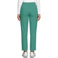 thumbnail image 7 of Women Stretch Straight Leg Pants Elastic Waist Lightweight Work Pants Casual Lounge Athletic Trousers with Pockets Dark Green XXL, 7 of 7