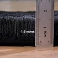 thumbnail image 2 of Throw Rugs for Bedroom, 2x3 Area Rug for Dorm, Small Black Rug Fluffy Shaggy Plush Carpet Fuzzy Shag Non-Slip Washable Soft Rug for Bedside Closet Girls Boys Room Indoor Decor, 2 of 15