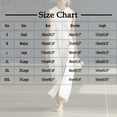 thumbnail image 3 of Shihyeh Women's Solid Color Casual Linen Sleeveless Slit Long Skirt Dress, 3 of 7