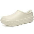 thumbnail image 6 of Women's Men's Garden Shoes with Fleece Lined Waterproof Non Slip Winter Chef Kitchen Clogs Warm Fuzzy Slippers for Indoor And Outdoor, 6 of 7
