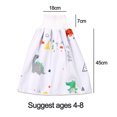 thumbnail image 2 of Falda de pañal impermeable de 2 paquetes para el entrenamiento para ir al baño, pañal de tela corto cómodo para niños y niñas para la noche, 2 of 5