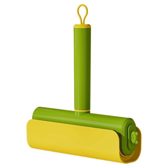 Lint Roller, Binkne Reusable Sticky Lint Roller for Pet Hair | Extra Sticky Adhesive Sheets for Clothes, Furniture & Car Interiors | Multi-Surface Lint Brush with Removable Handle