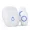 White, variant on Wireless Doorbell, 2 Buttons + 1 Receiver, 1300FT Long Range, No WiFi Needed, LED Flash Alert, Plug-In Door Chime for Home, Apartment, Classroom, Seniors