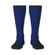 thumbnail image 1 of Fotbe Navy Blue Calcetas Divertidas Estampadas para Hombre y Mujer, Calcetas de Algodón hasta la Rodilla para Caminar, Correr, Enfermería y Embarazo, 1 of 6
