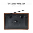 thumbnail image 6 of Mad Hornets Retro-Style Decorative Radio Multifunction Music Player Bluetooth Speaker Radio, 6 of 10