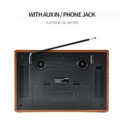 Retro-Style Decorative Radio Multifunction Music Player Bluetooth Speaker Radio