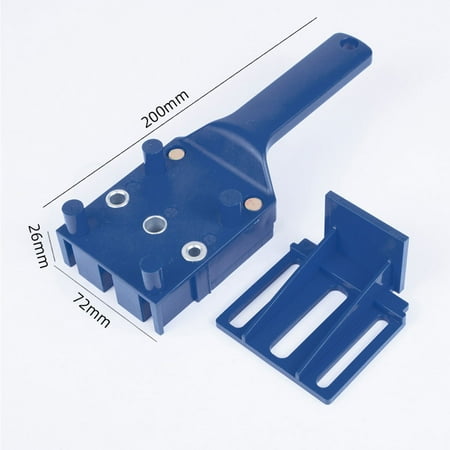 

Josdec Handheld Woodworking Doweling Tool Drill Guide Wood Dowel Drilling Hole Saw