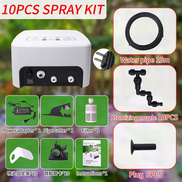 Automatic Watering System Plant Waterer Indoor DIY Drip Irrigation System Kit for 50 Potted Plants with APP Remote Control Programmable Timer Precise Distribution