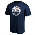 thumbnail image 2 of Men's Navy Edmonton Oilers Logo T-Shirt, 2 of 3
