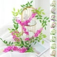 thumbnail image 3 of Artificial Garland Fake Plants Ivy Wisteria Flowers Hanging Plants Wedding Decor, 3 of 4