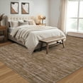 thumbnail image 2 of Garvee 5'x7' Solid Area Rug, Machine Washable Rug Indoor Carpet Non-Slip Low-Pile Modern Area Rug for Living Room Bedroom Office, Camel, 2 of 9