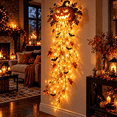 thumbnail image 7 of Elegant Halloween Cascade Wall Light Collection – Beautiful by Day, Glowing by Night, Layered Halloween Wall Decor with Hanging Accents and Atmospheric Glow, 7 of 7