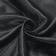thumbnail image 1 of Tejido de satén negro por yarda, 2 yardas de tejido de satén sedoso de 60" de ancho, tela de satén sólida para vestido de novia, decoraciones de boda, manualidades, costura, 1 of 7