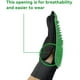 thumbnail image 4 of Guantes de masaje y aseo para perros y gatos, guantes de goma para limpiar el pelo de las mascotas (par verde), 4 of 5