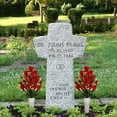 thumbnail image 2 of Lyacmy Artificial Cemetery Flowers with Vase ,Set of 2 Artificial Rose Bouquet Graveyard Memorial Flowers for Cemetery Headstones Decoration, 2 of 12