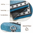 thumbnail image 6 of Blue Anchor 2'x6' Runner Rugs for Hallway Kitchen Bedside Non Slip Washable, Nautical Summer Beach Coastal Ocean Art Entryway Rug Runners with Rubber Backing, Long Carpet Runner for Laundry Room, 6 of 8